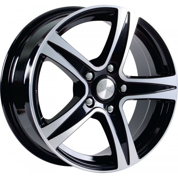 Skad Sakura 6,5x16 5x112 D57,1 ET42 (Black Glossy Polished (AL))