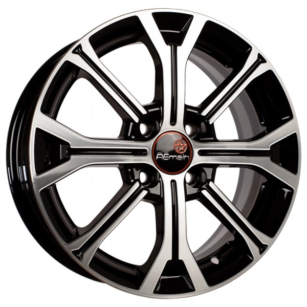 Vector R198 6x15 4x98 ET35 D58,5 (Black Polished)